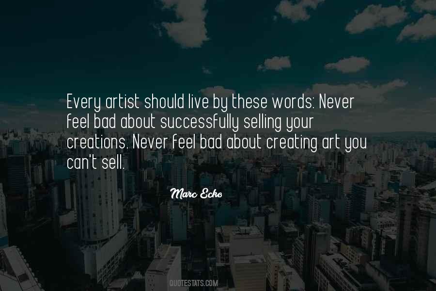 Quotes About Selling Art #1350574