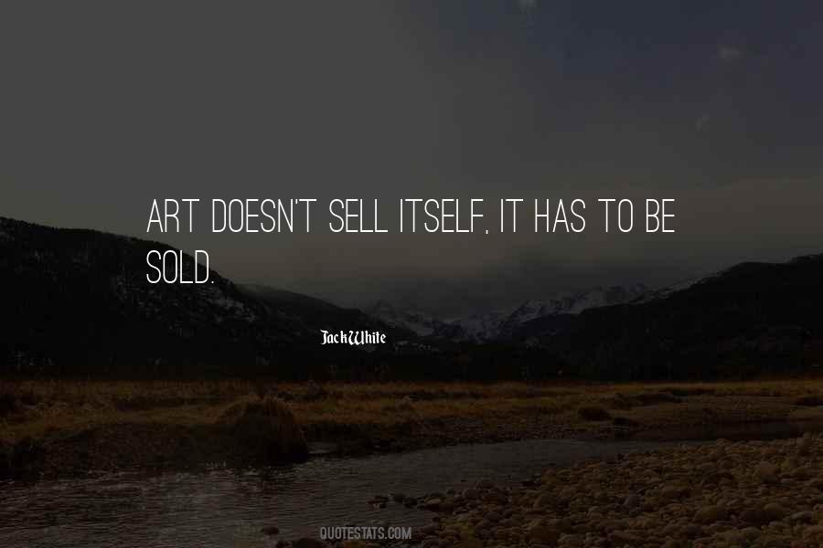 Quotes About Selling Art #1858636