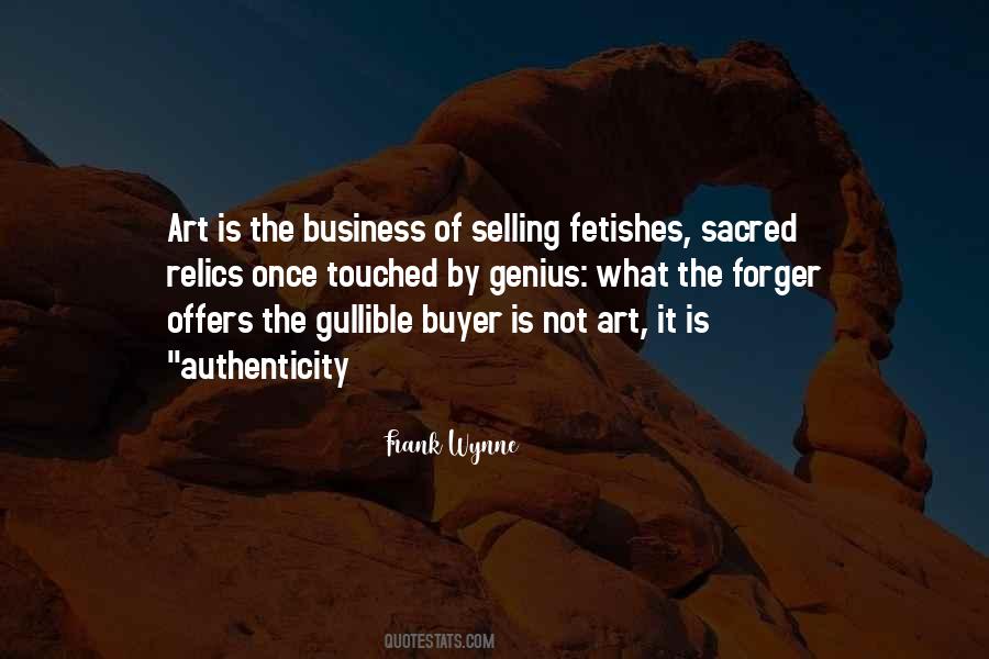 Quotes About Selling Art #370882