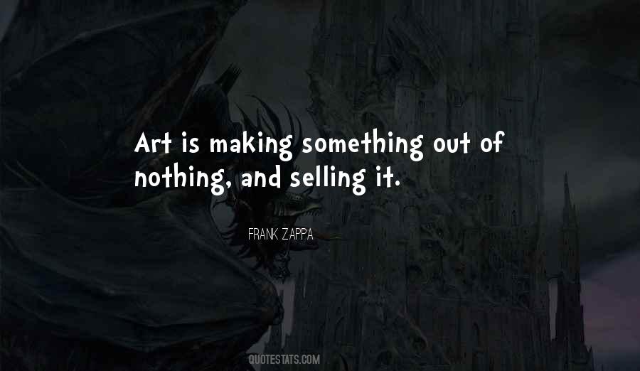 Quotes About Selling Art #548514