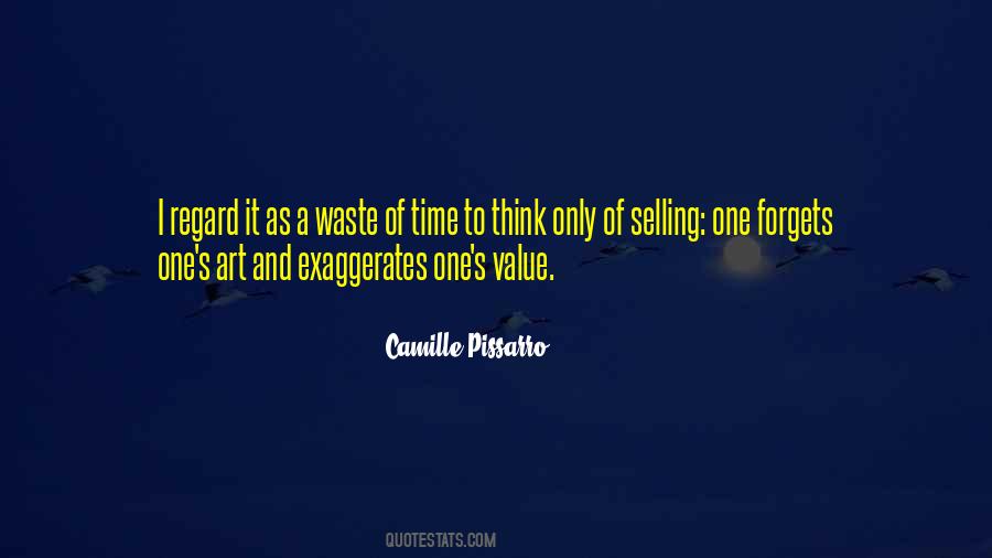 Quotes About Selling Art #94959