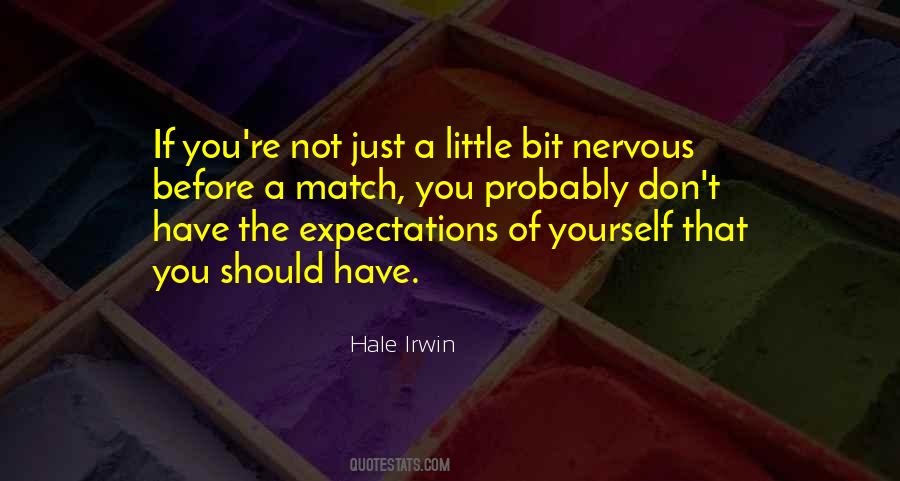 Quotes About Expectations Of Yourself #1052057