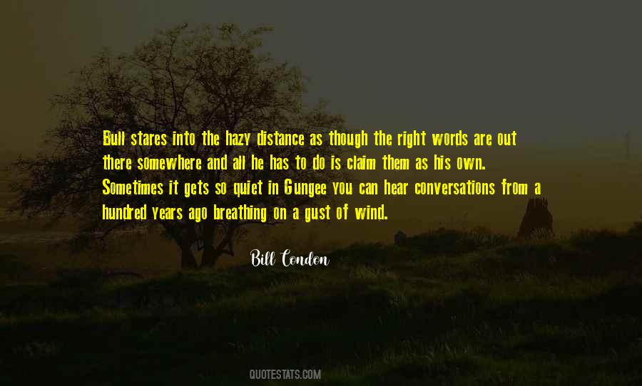 Wind Gust Quotes #1724082