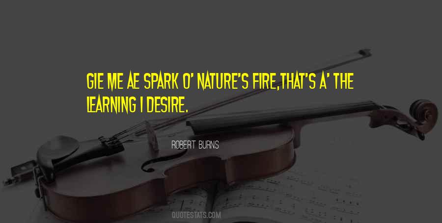 Fire That Burns Quotes #150455