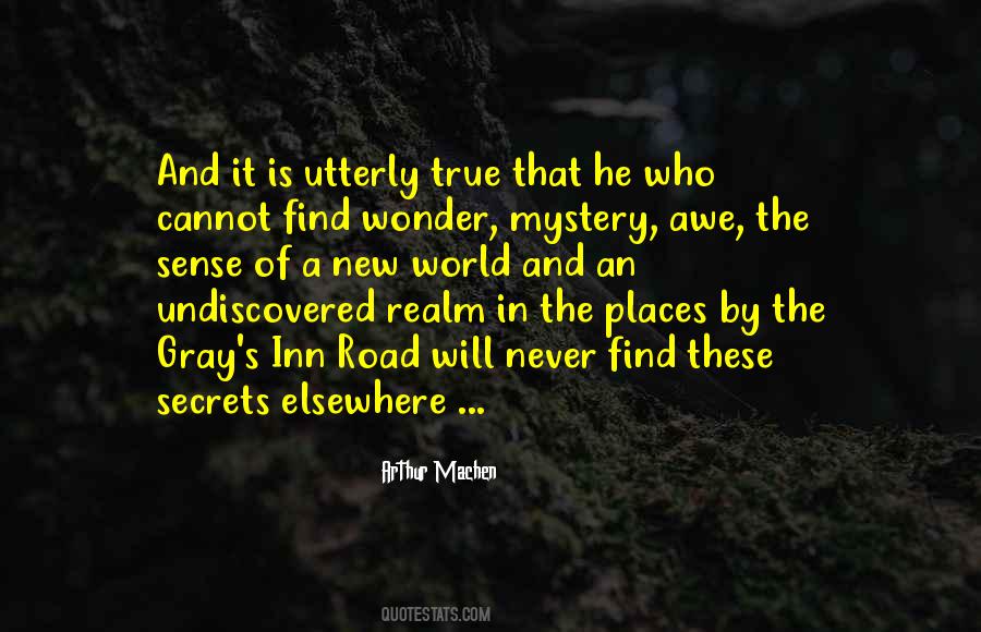 Quotes About Wonder And Awe #1382120