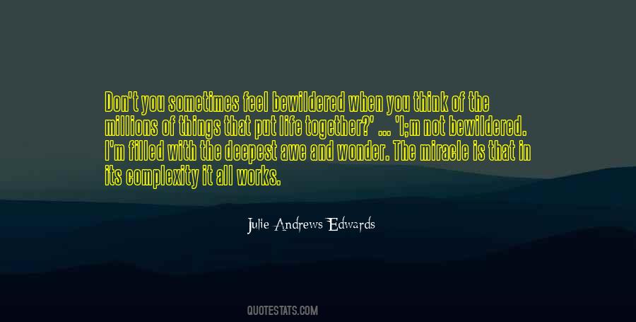 Quotes About Wonder And Awe #154030 Quotes About Wonder And Awe #154030