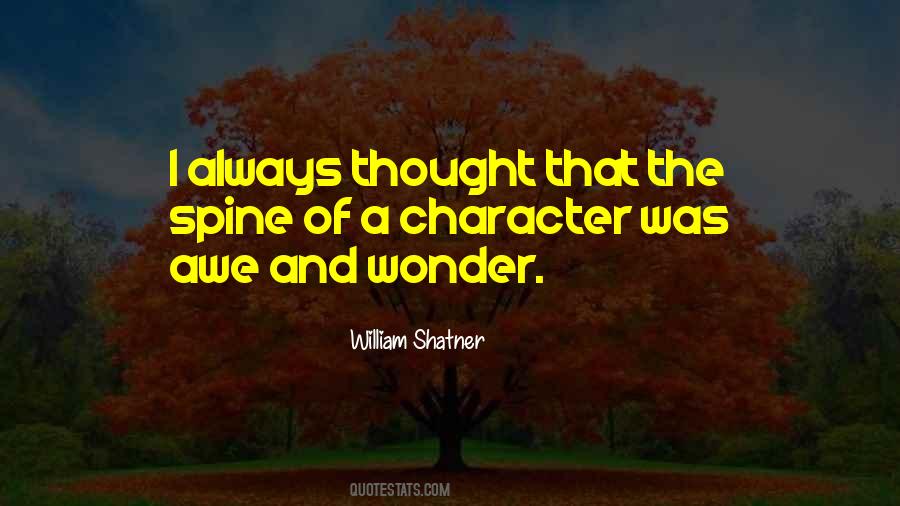 Quotes About Wonder And Awe #1580124
