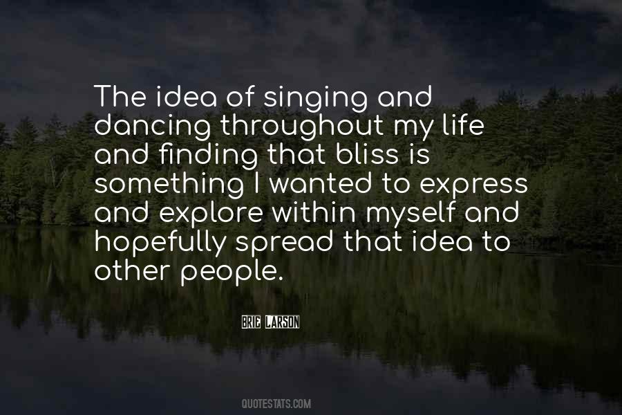 Quotes About Dancing And Life #73801