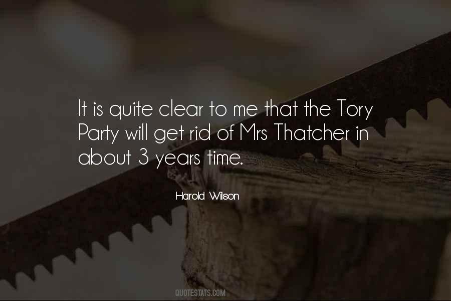 Quotes About The Tory Party #1599856