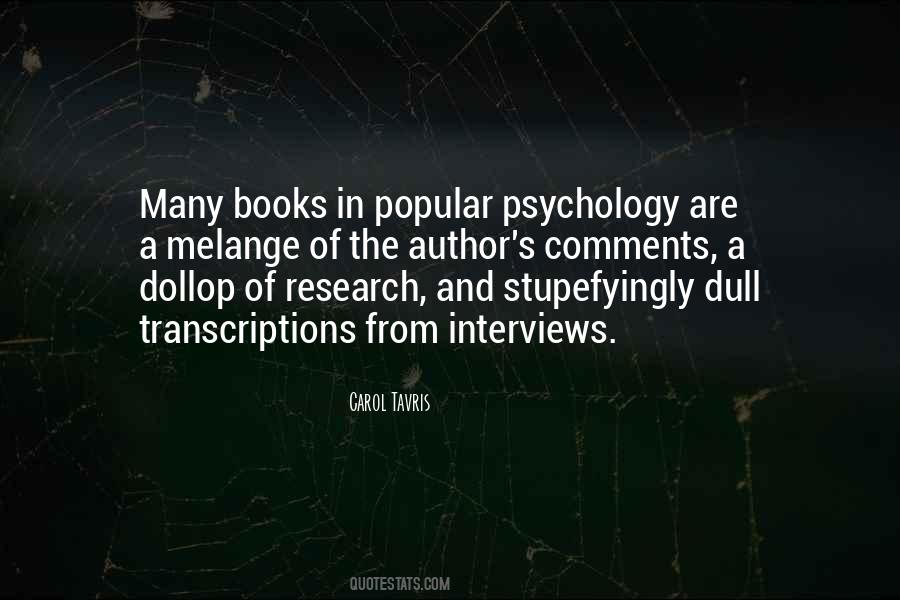 Quotes About Psychology Research #831294