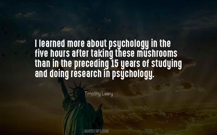 Quotes About Psychology Research #969168