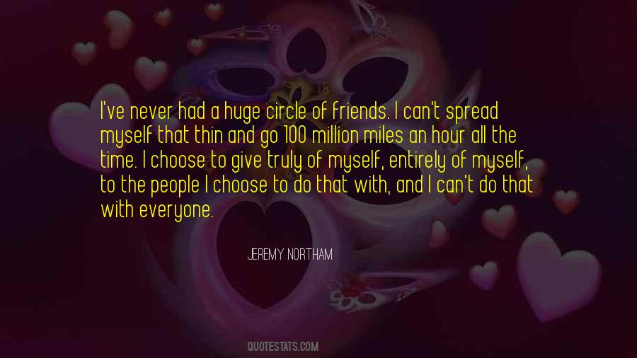 Quotes About Circle Of Friends #1119582