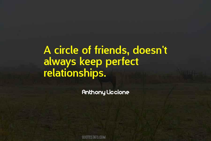 Quotes About Circle Of Friends #1765886