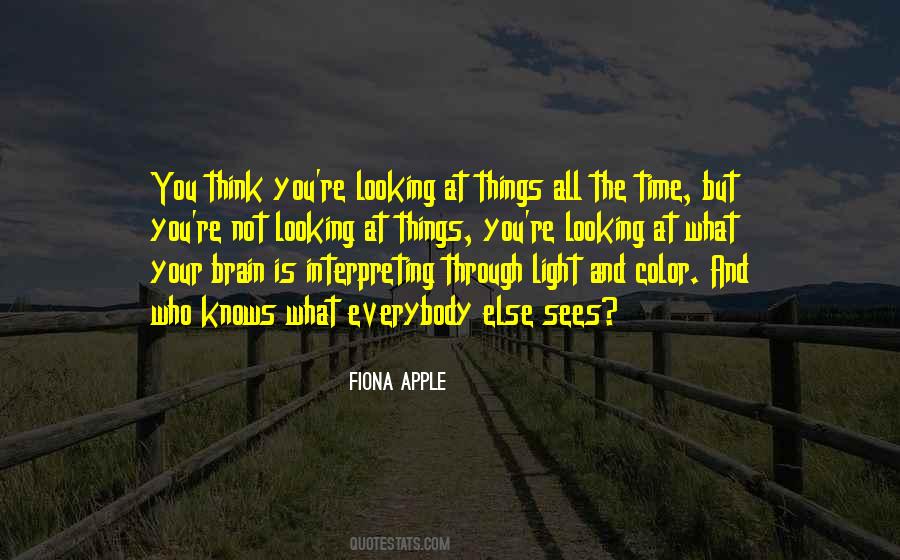 Color And Light Quotes #1033819