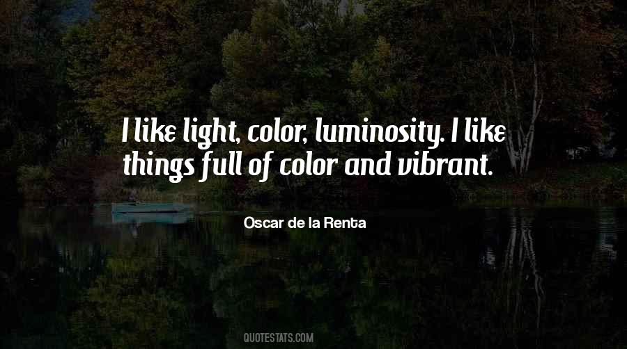 Color And Light Quotes #1151366