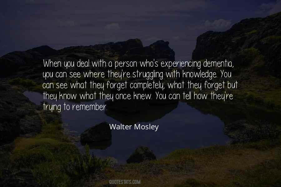 Quotes About Dementia #1074664
