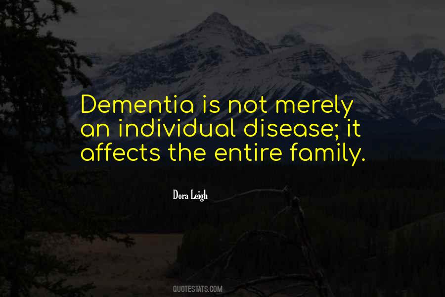 Quotes About Dementia #1423281