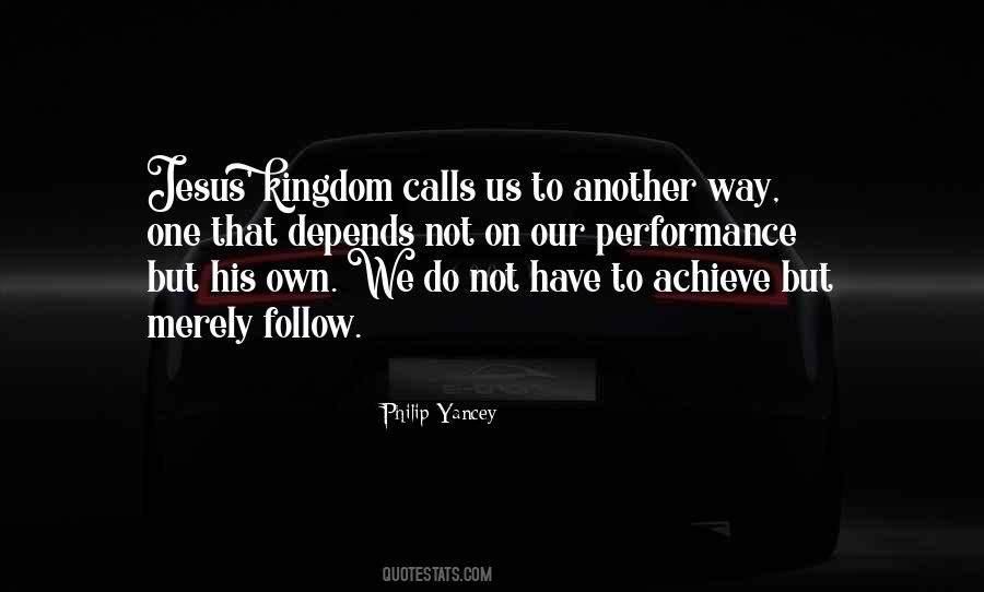 Jesus Kingdom Quotes #1610421