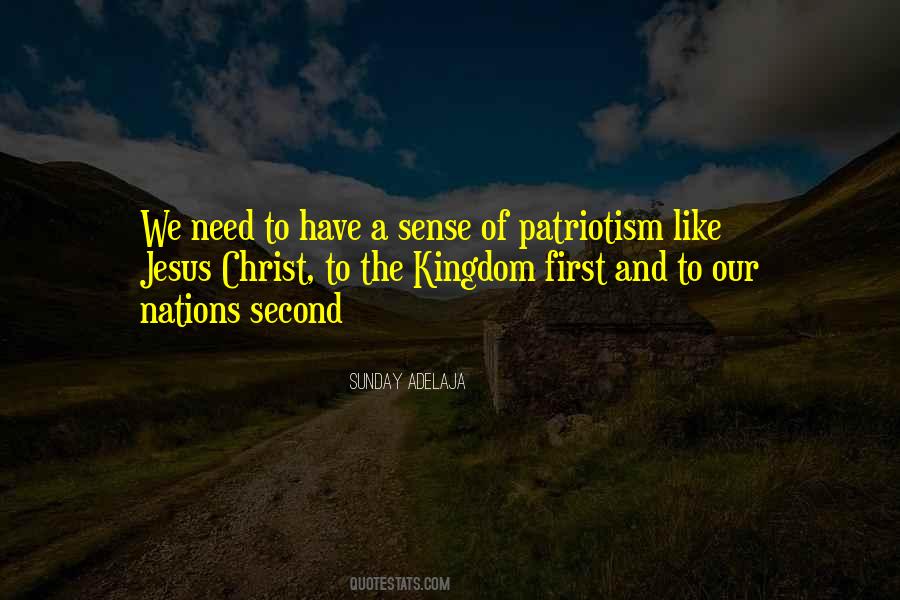Jesus Kingdom Quotes #378714