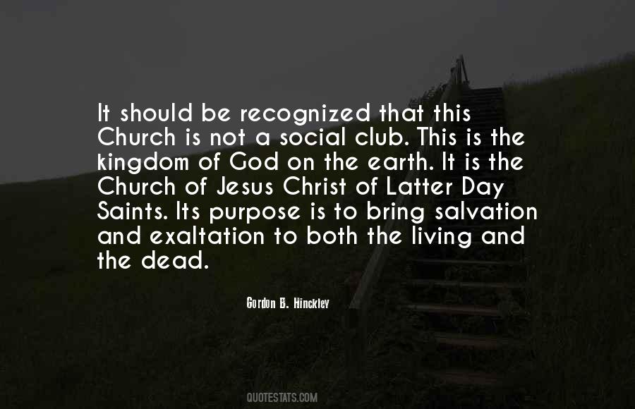 Jesus Kingdom Quotes #408787