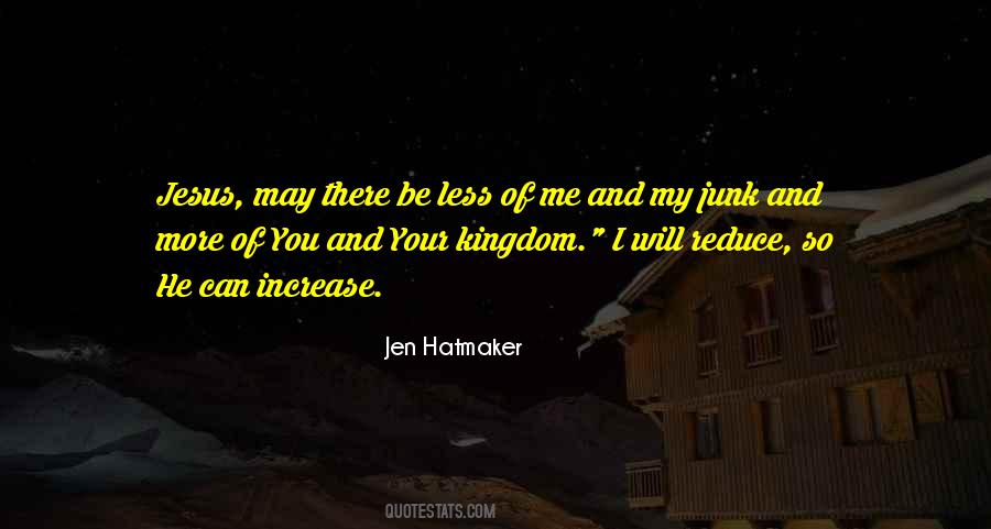 Jesus Kingdom Quotes #50978