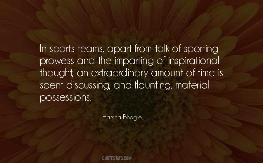 Quotes About Teams Sports #64169