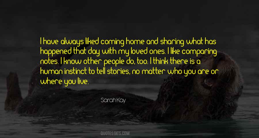 Quotes About Sharing Stories #1135683