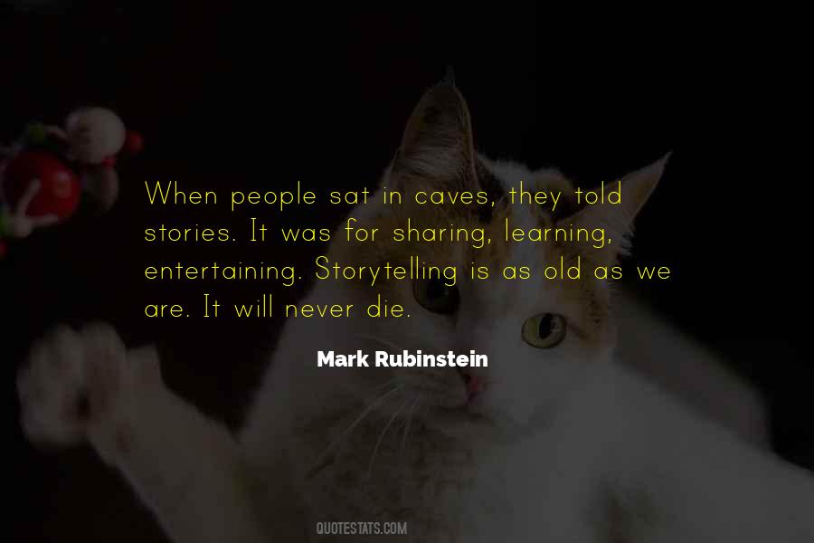 Quotes About Sharing Stories #1244563