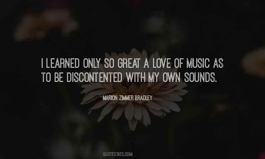 Quotes About Love Of Music #752870