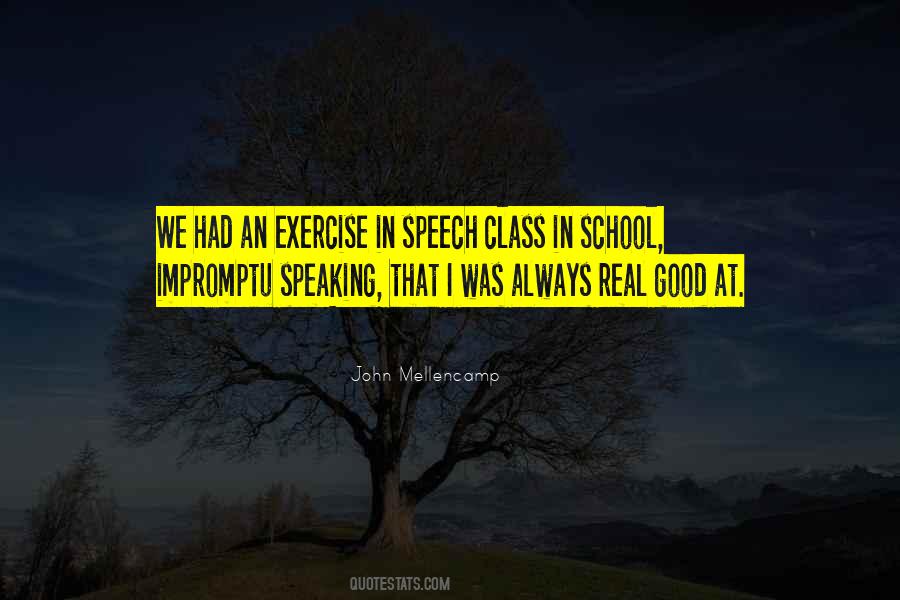 Quotes About Speech Class #664554