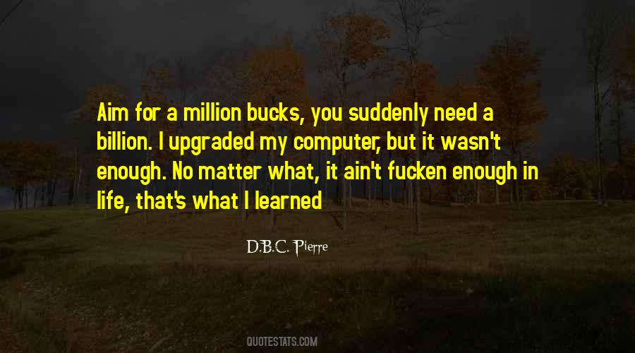 Quotes About Bucks #1290889