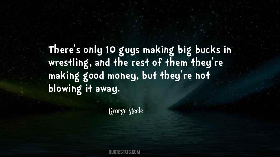 Quotes About Bucks #964310