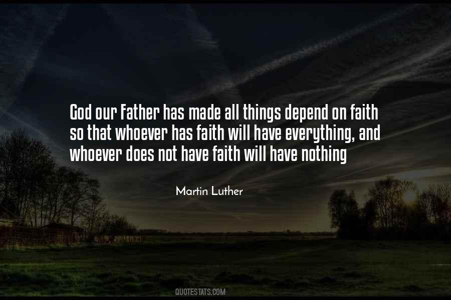 Quotes About God Our Father #1070770