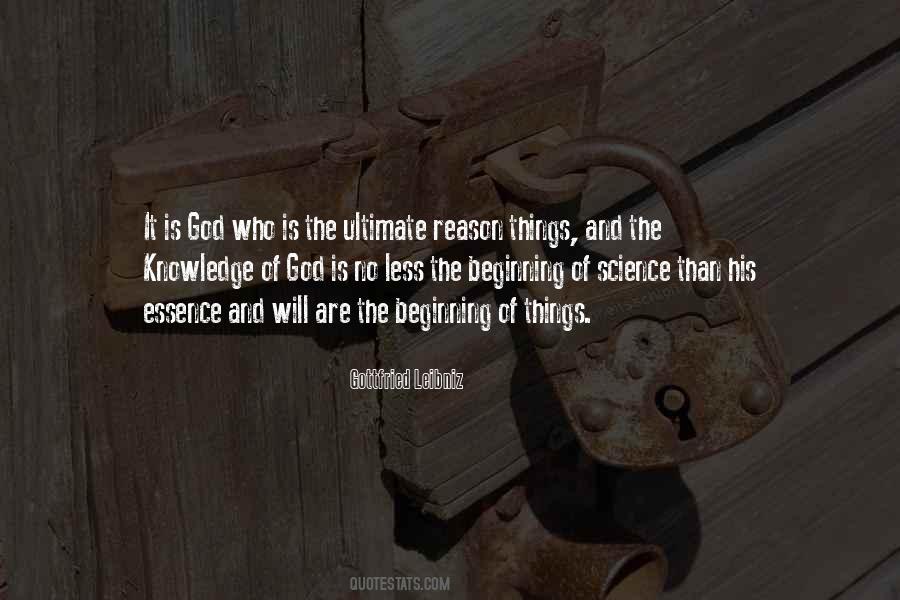 Quotes About Knowledge Of God #1793574