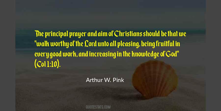 Quotes About Knowledge Of God #1809671