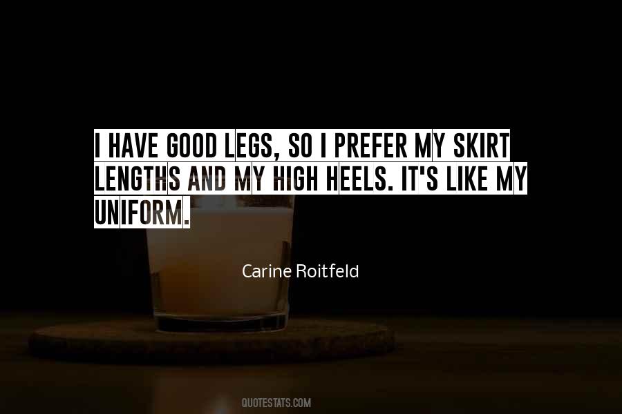 Quotes About Legs #29781