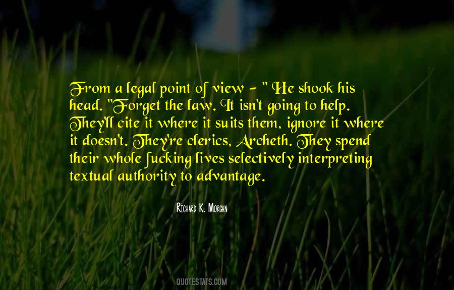 Quotes About Law Suits #3021