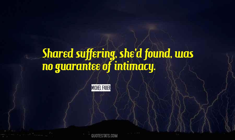 Quotes About Shared Suffering #166428