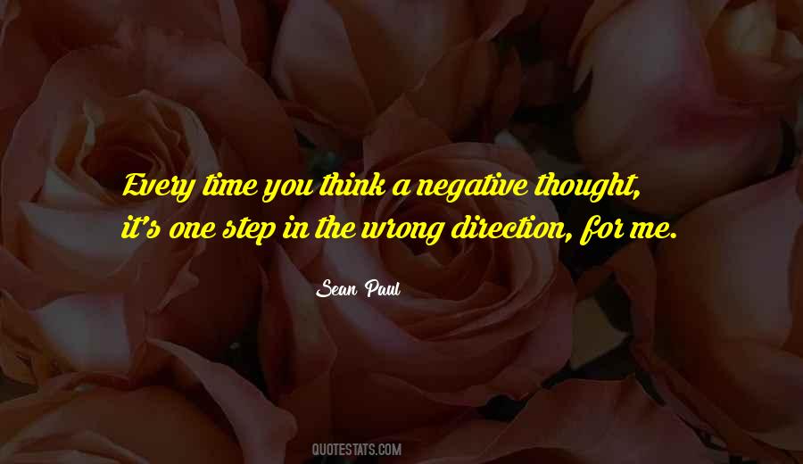 Quotes About Wrong Direction #114407