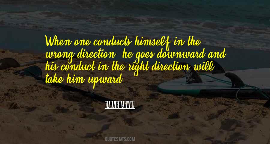 Quotes About Wrong Direction #1231169