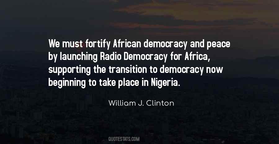 Quotes About Democracy And Peace #1591060