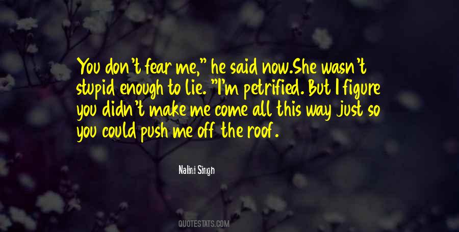 Push Me Quotes #1041555