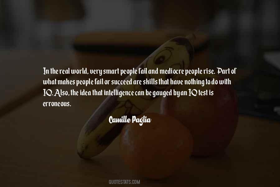 Intelligence Test Quotes #1640044
