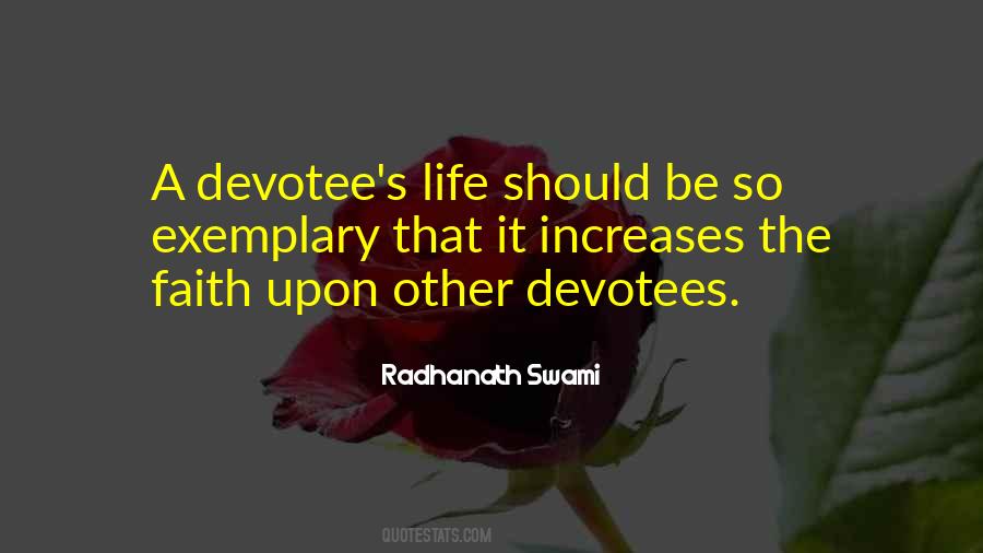 Quotes About Devotee #1373635