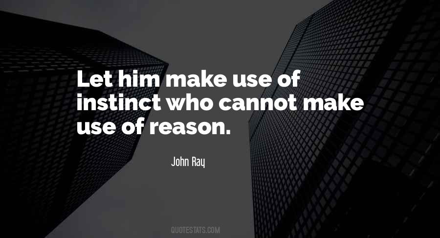 Quotes About Instinct #1648141