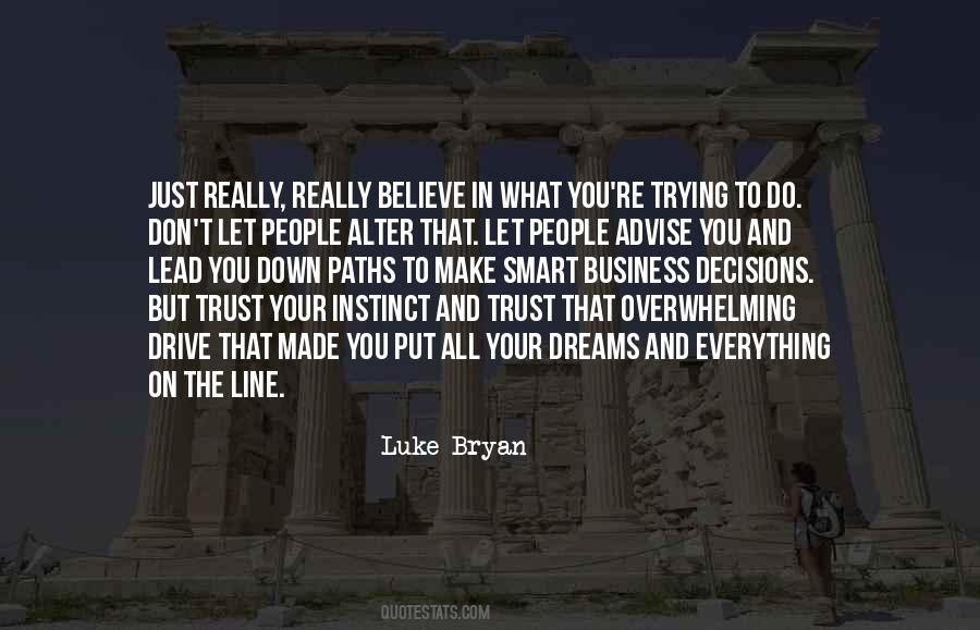 Quotes About Instinct #1665247