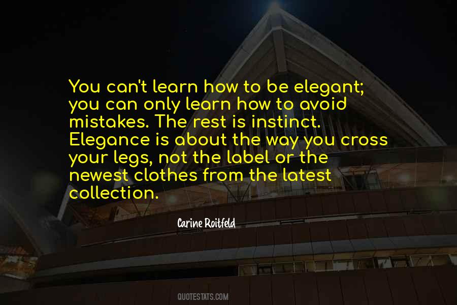 Quotes About Instinct #1673426
