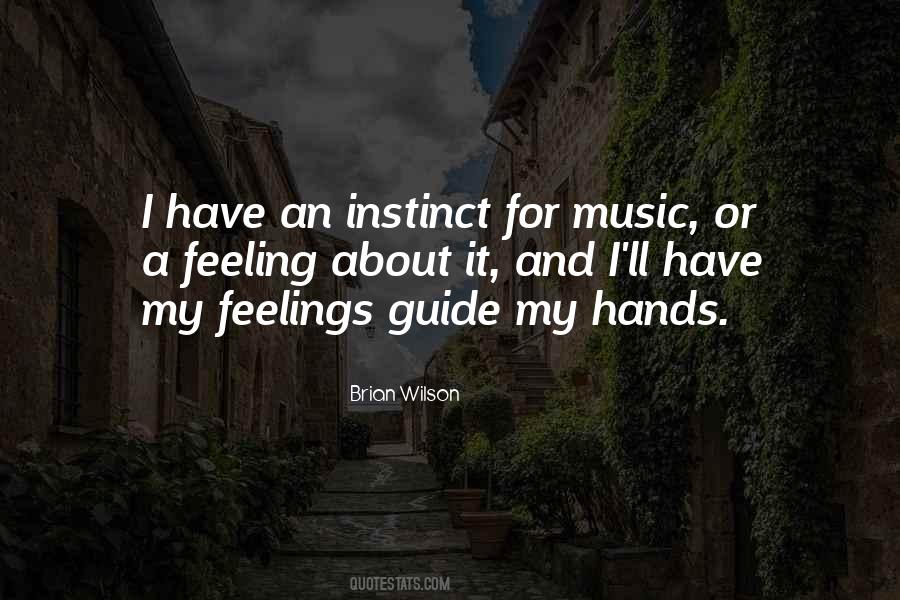 Quotes About Instinct #1679703