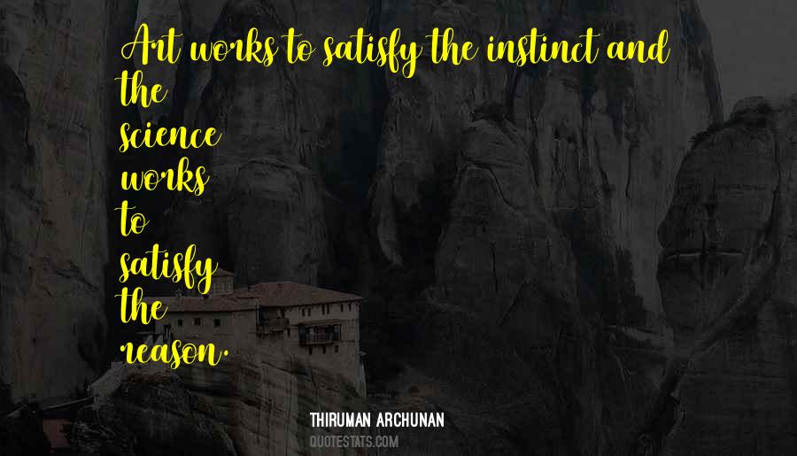 Quotes About Instinct #1692428