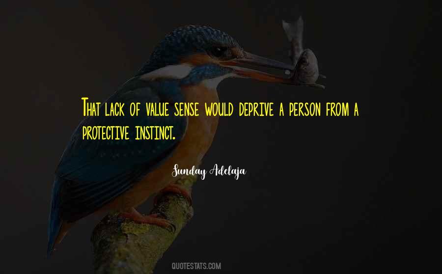 Quotes About Instinct #1709404